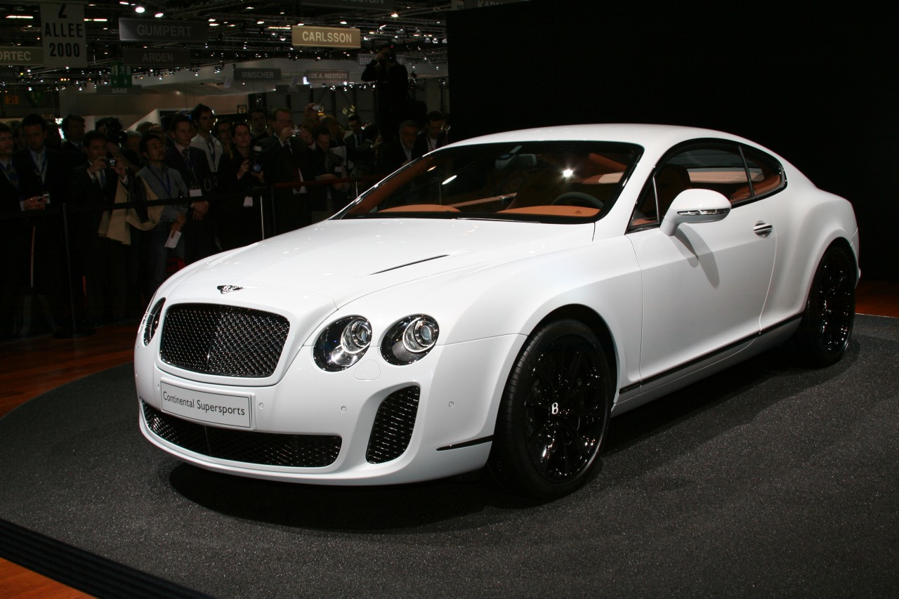 Bentley Continental Supersports.