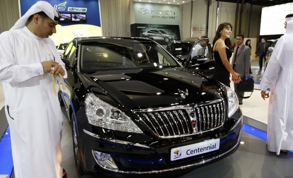 Dubai Motor Show. Hyundai Centennial.