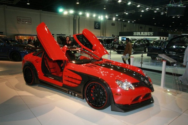 Dubai Motor Show. Mercedes-Benz SLR McLaren.