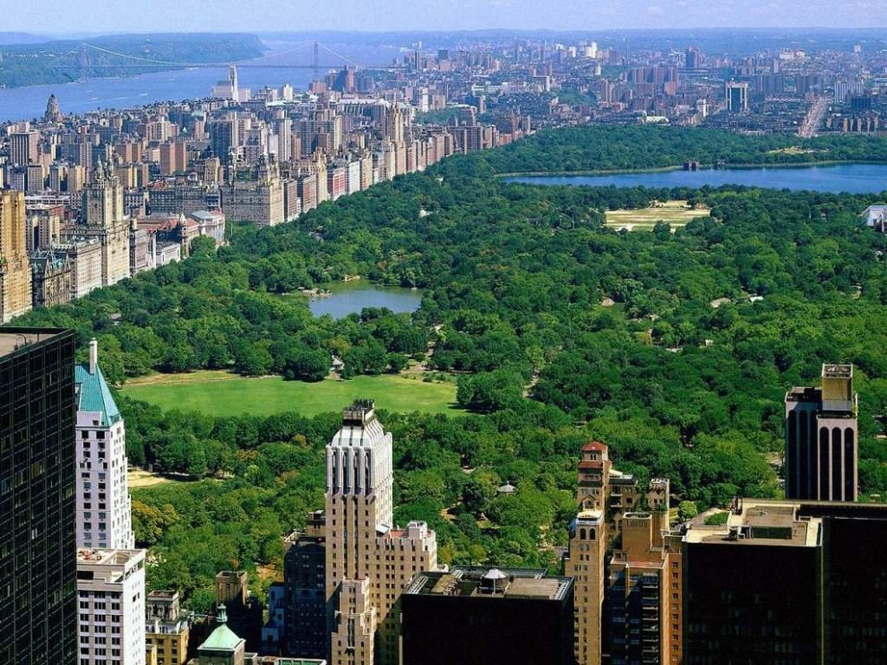   - (Central Park).