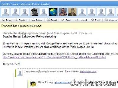     ... Google Wave