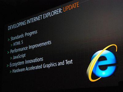 Internet Explorer 9  SP 1  Windows 7   