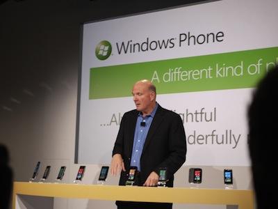 Microsoft ""    Windows Phone 7   Apple