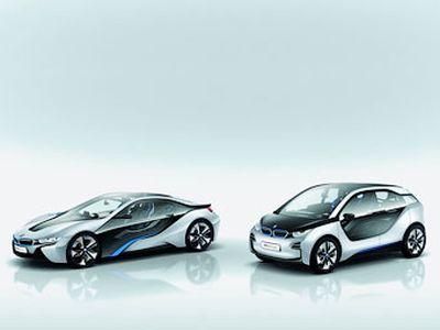 BMW i8  i3.